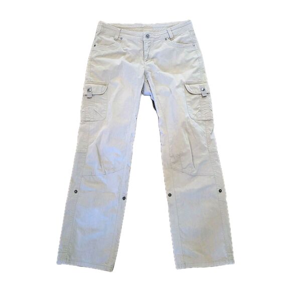 Kuhl Pants - Kuhl Legendary Straight Leg Roll Up Light Weight Oyster Pant Women's 10 Regular